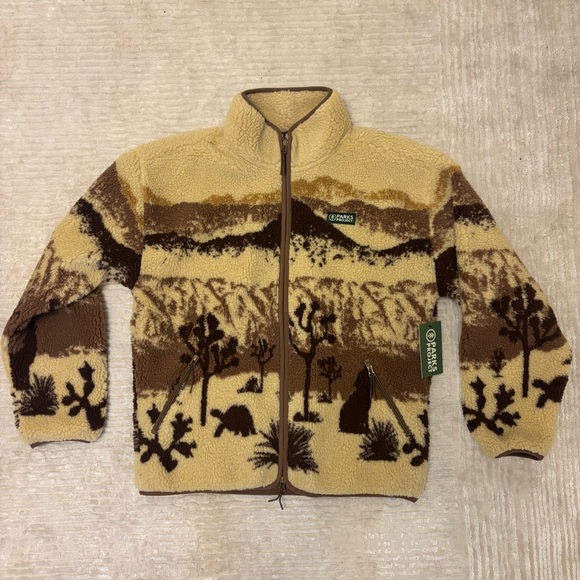 NWT Parks Project Joshua Tree High Pile Fleece Jacket Size Large - Picture 1 of 4